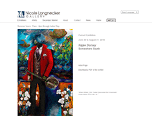 Tablet Screenshot of longneckergallery.com